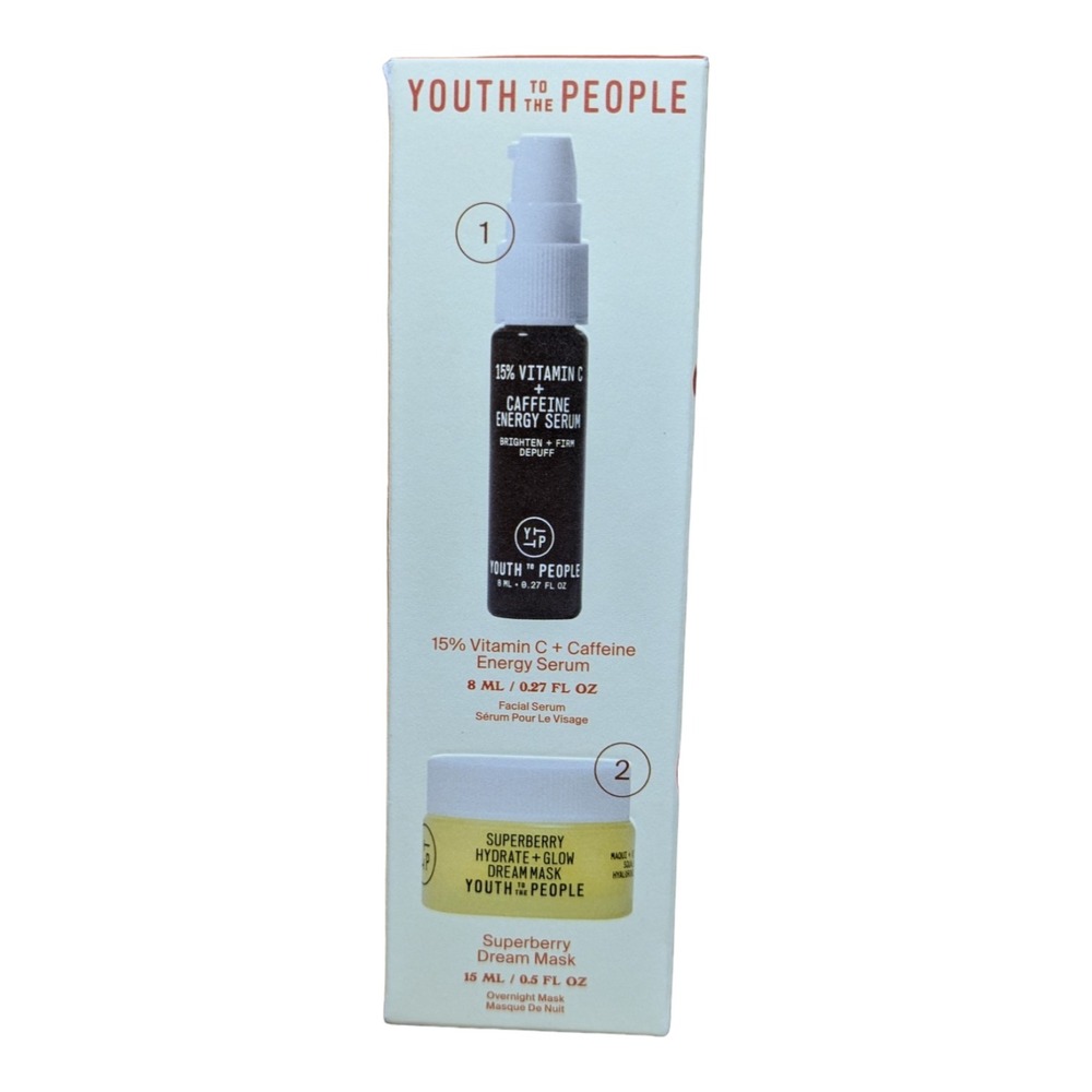 Youth to the People Youth Stacks: Brighter Tomorrow Duo for Dullness Travel Size